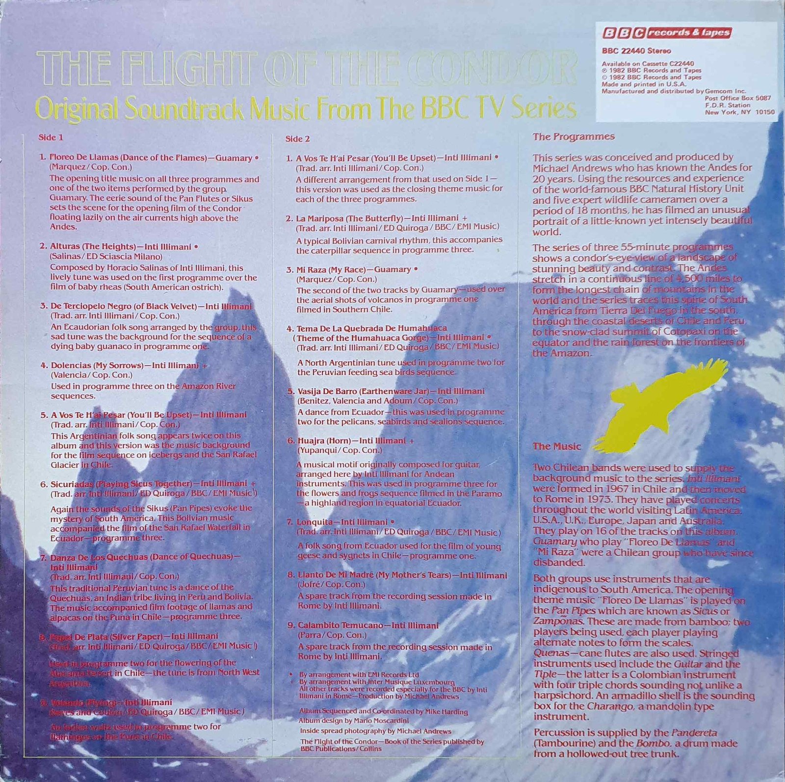 Back cover of BBC - 22440